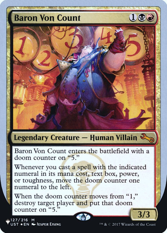 Baron Von Count - ULST 43  (Foil)