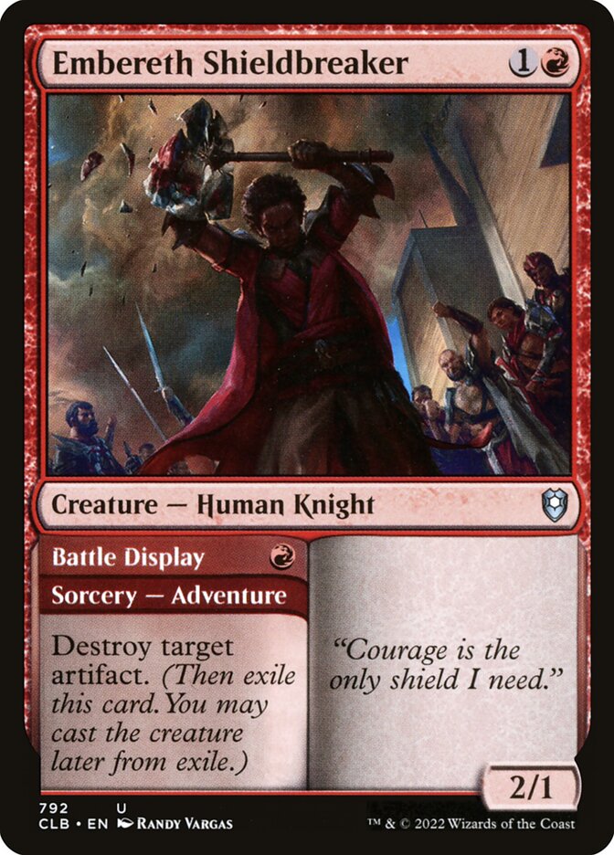 Embereth Shieldbreaker - Commander Legends: Battle for Baldur's Gate 792