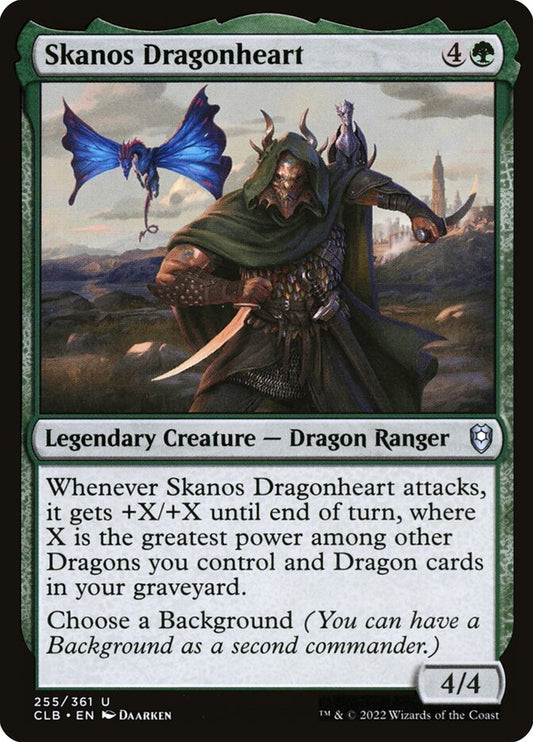 Skanos Dragonheart - Commander Legends: Battle for Baldur's Gate 255 (Foil)