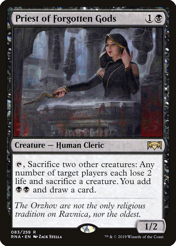 Priest of Forgotten Gods - RNA 83