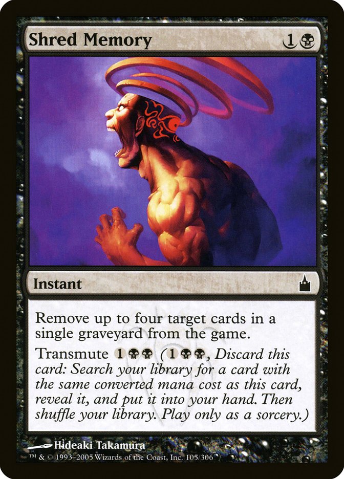 Shred Memory - Ravnica: City of Guilds 105