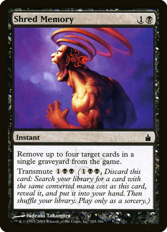 Shred Memory - Ravnica: City of Guilds 105
