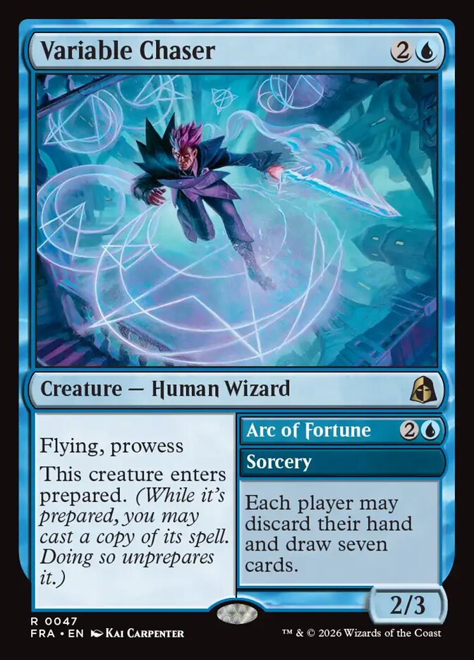 Variable Chaser // Arc of Fortune - Reality Fracture 47 (Foil)
