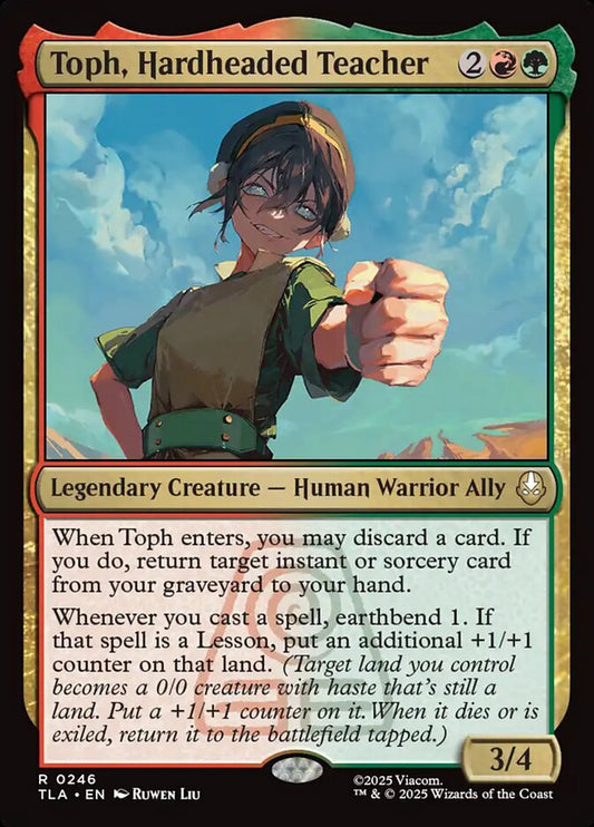 Toph, Hardheaded Teacher - Avatar: The Last Airbender 246 (Foil)