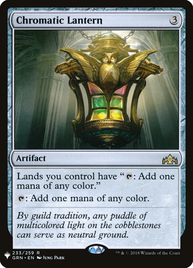 Chromatic Lantern - The List GRN-233