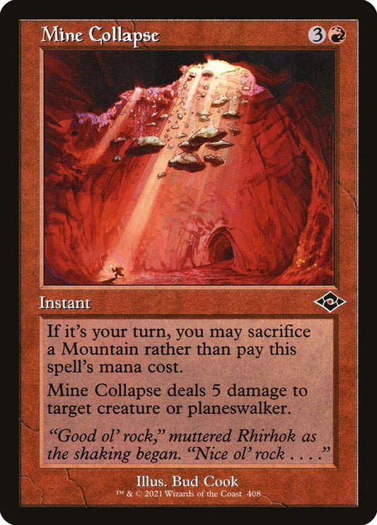 Mine Collapse - MH2 408  (Foil)