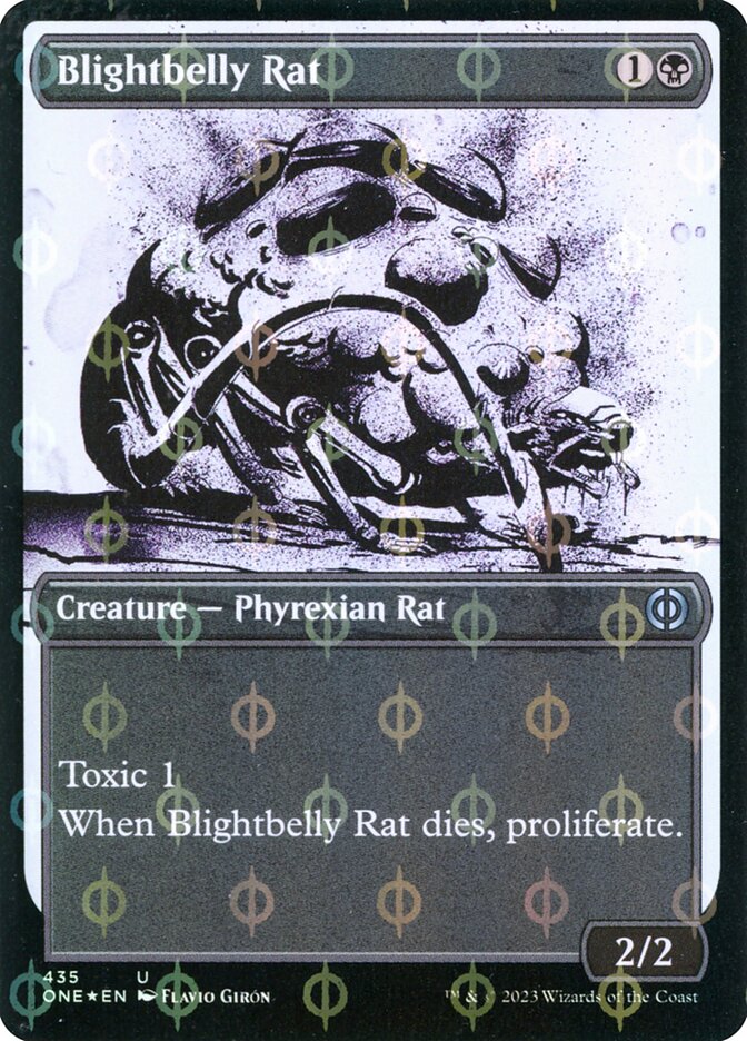 Blightbelly Rat - ONE 435  (Foil)