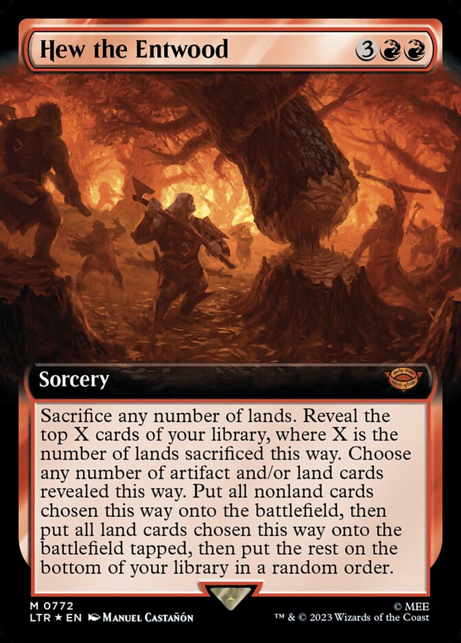 Hew the Entwood - The Lord of the Rings: Tales of Middle-earth 772 (Foil)