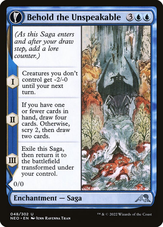 Behold the Unspeakable // Vision of the Unspeakable - Kamigawa: Neon Dynasty 48