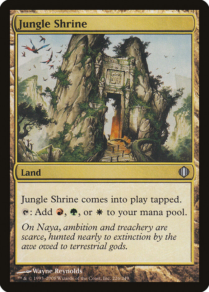 Jungle Shrine - Shards of Alara 226 (Foil)