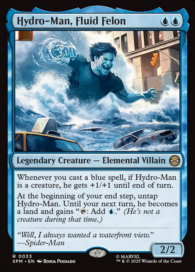 Hydro-Man, Fluid Felon - SPM 33  (Foil)