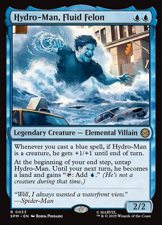 Hydro-Man, Fluid Felon - SPM 33  (Foil)