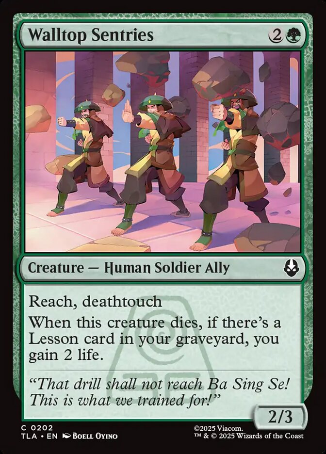 Walltop Sentries - Avatar: The Last Airbender 202
