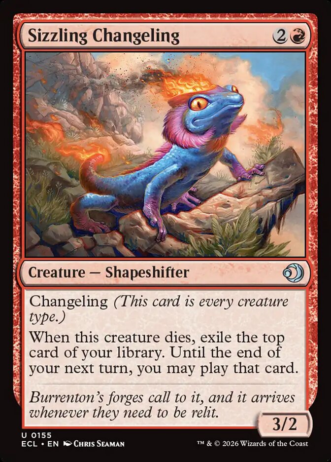 Sizzling Changeling - ECL 155