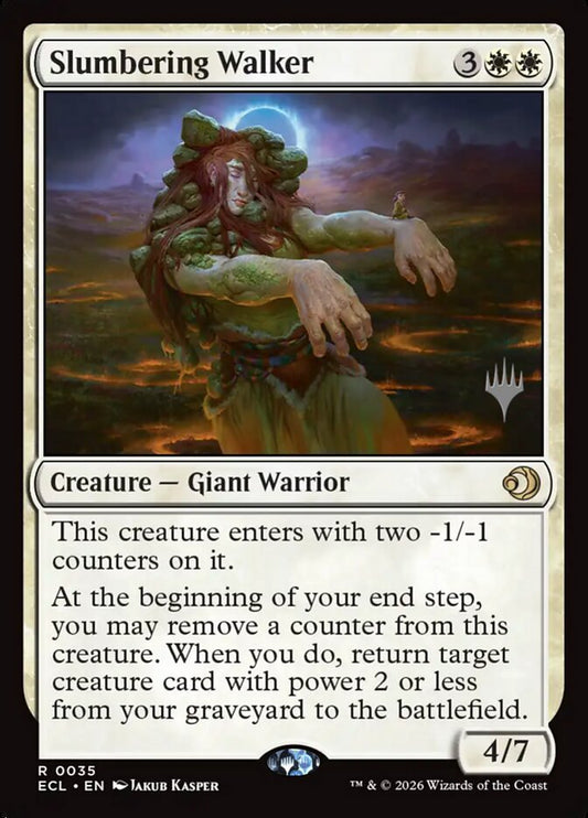 Slumbering Walker - Lorwyn Eclipsed Promos 35p