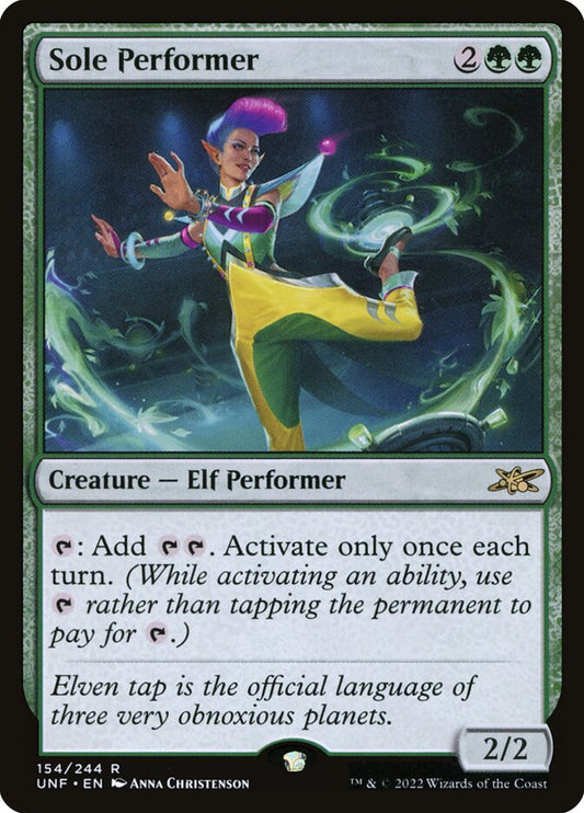 Sole Performer - UNF 154  (Foil)