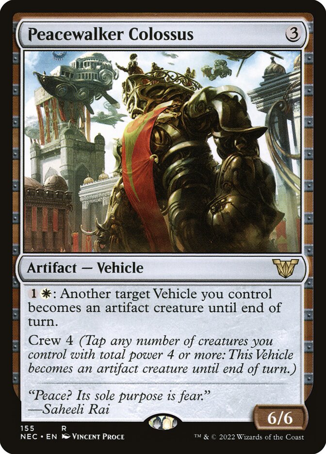 Peacewalker Colossus - Neon Dynasty Commander 155