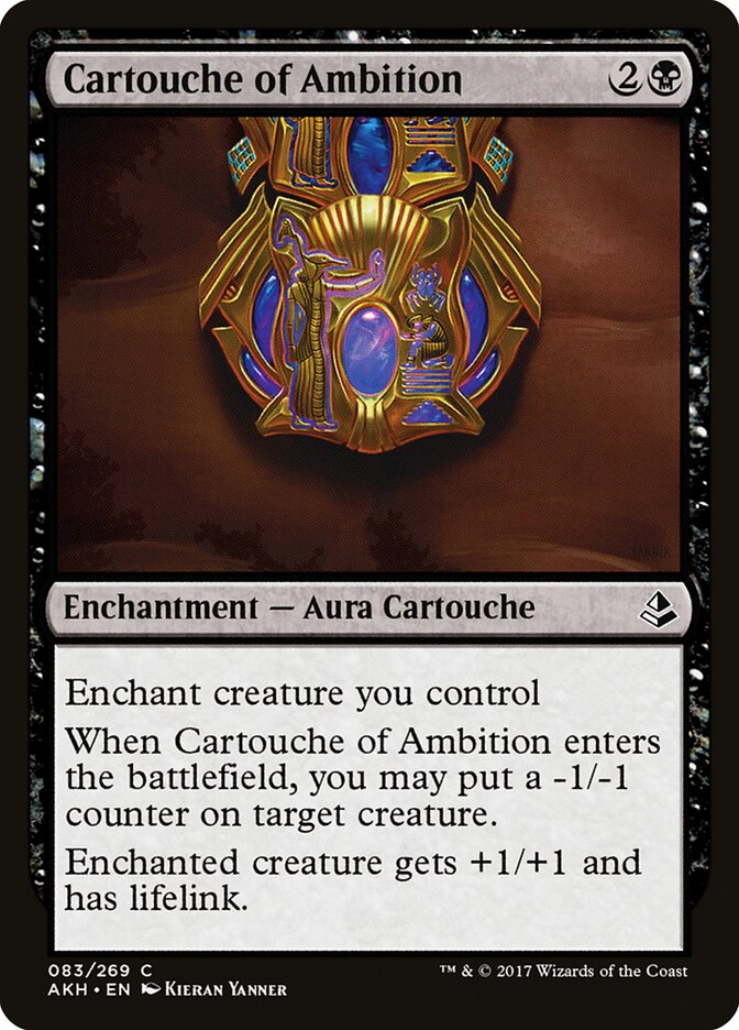 Cartouche of Ambition - Amonkhet 83