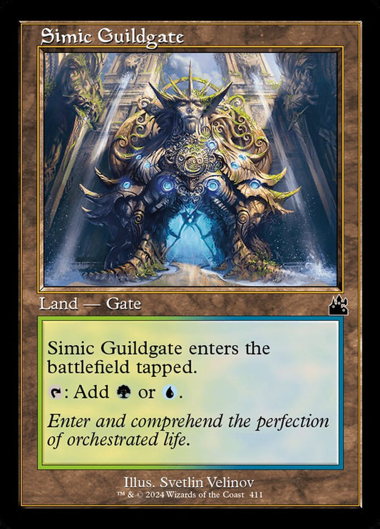 Simic Guildgate - RVR 411  (Foil)
