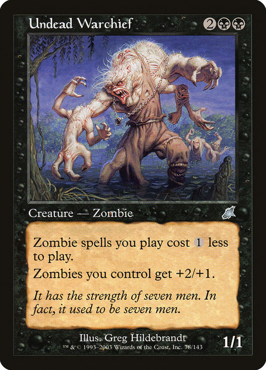Undead Warchief - Scourge 78