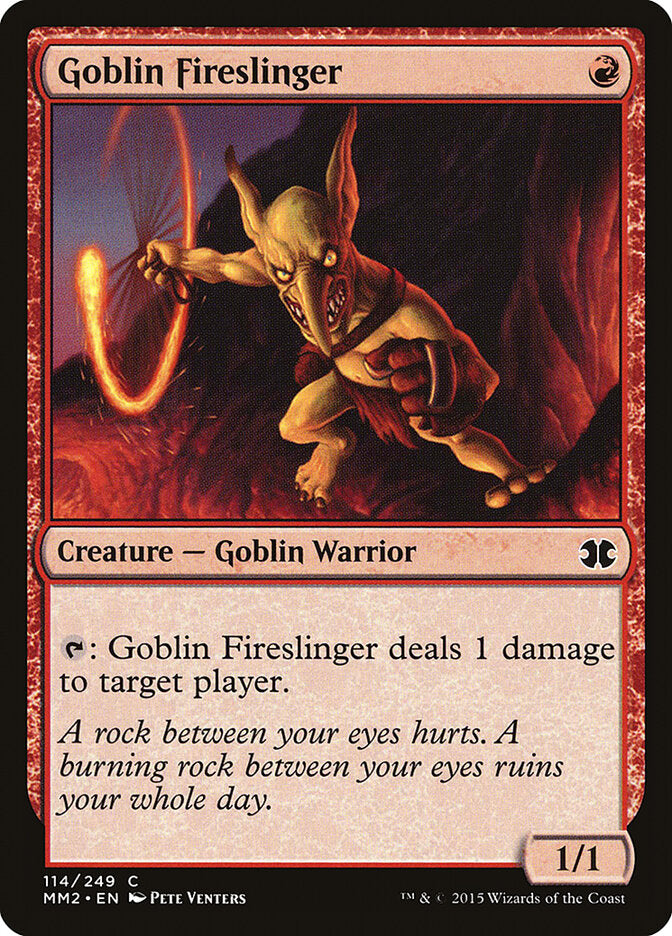 Goblin Fireslinger - Modern Masters 2015 114