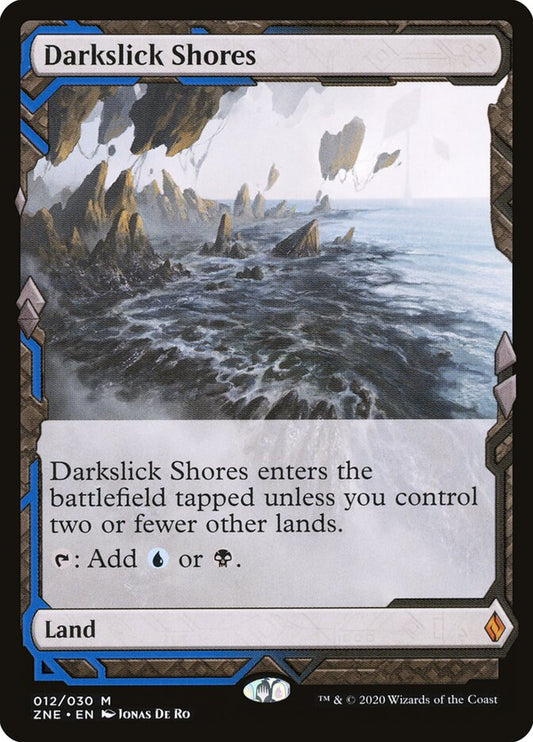 Darkslick Shores - Zendikar Rising Expeditions 12