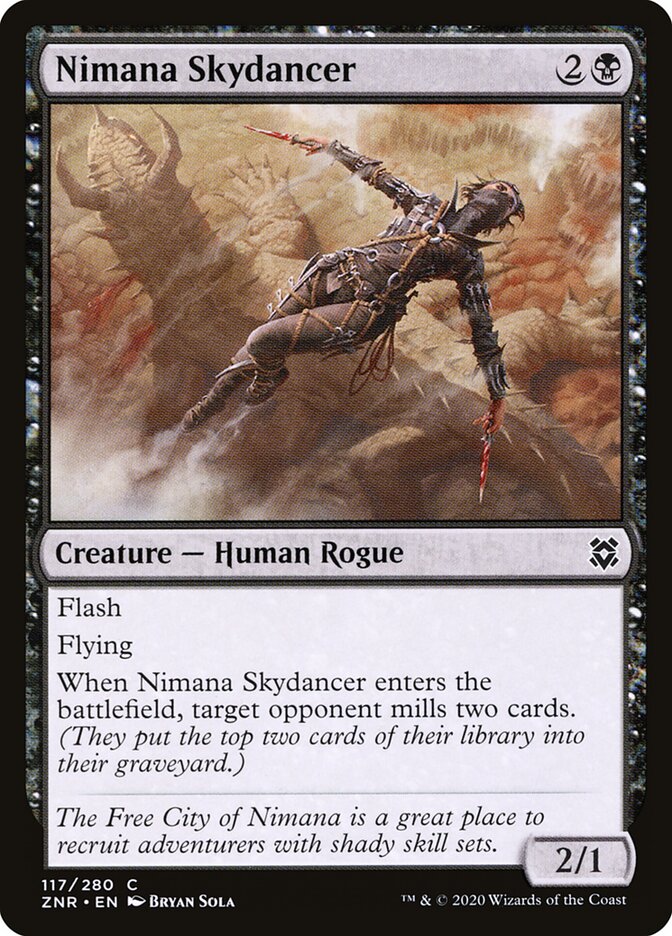 Nimana Skydancer - Zendikar Rising 117 (Foil)