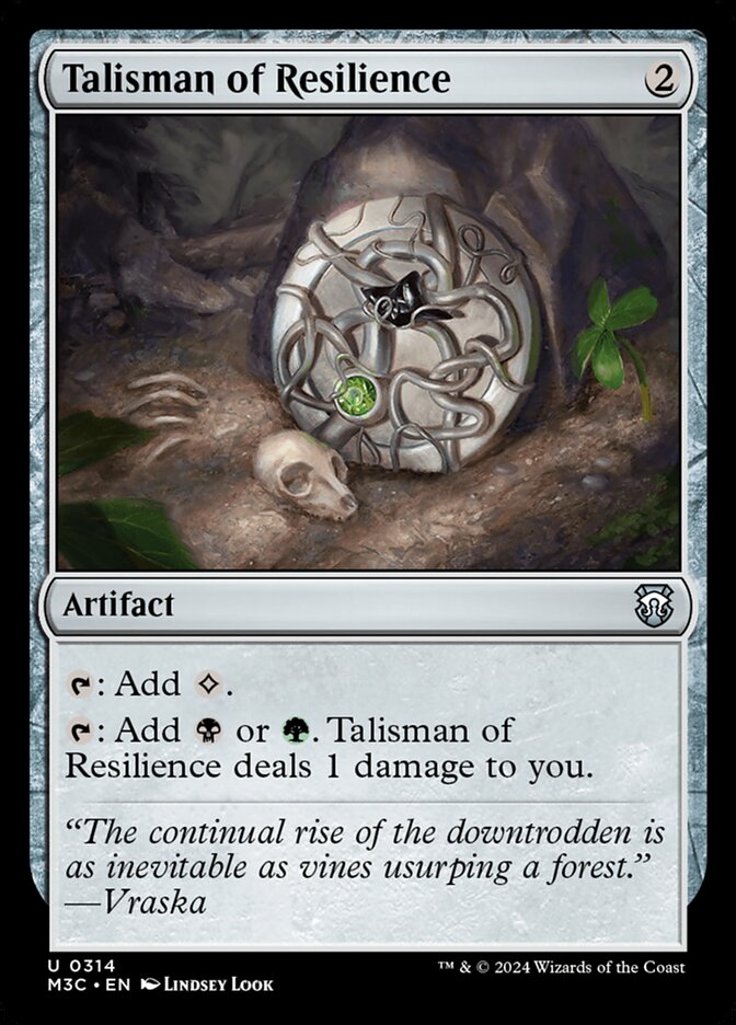 Talisman of Resilience - M3C 314