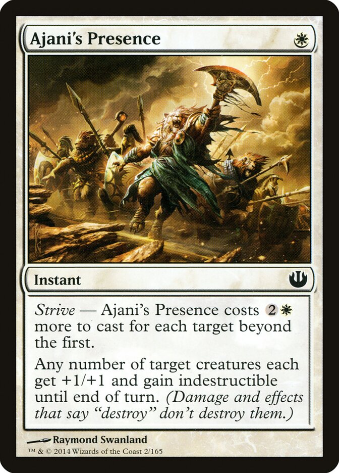 Ajani's Presence - Journey Into Nyx 2