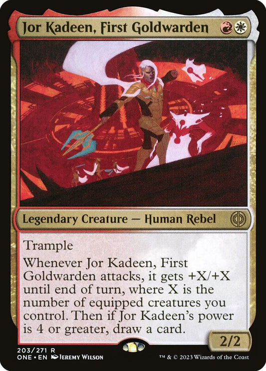 Jor Kadeen, First Goldwarden - ONE 203