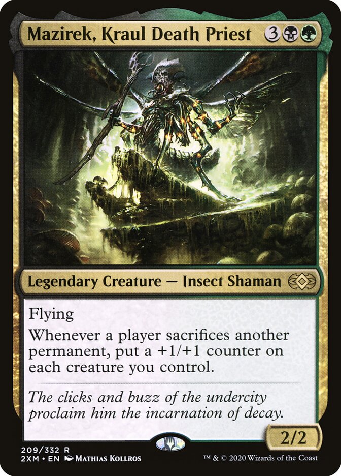 Mazirek, Kraul Death Priest - Double Masters 209