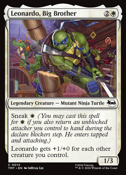 Leonardo, Big Brother - TMT 14  (Foil)