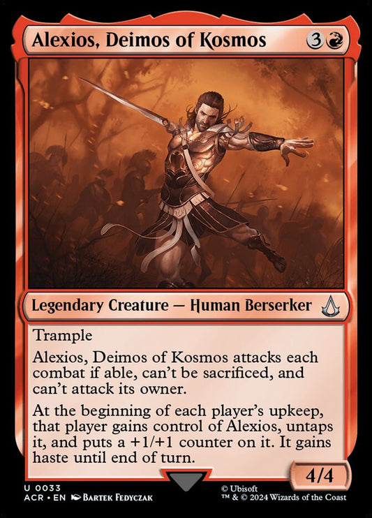 Alexios, Deimos of Kosmos - ACR 33