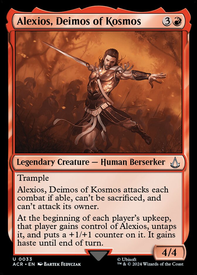 Alexios, Deimos of Kosmos - Assassin's Creed 33