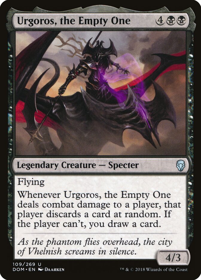 Urgoros, the Empty One - Dominaria 109