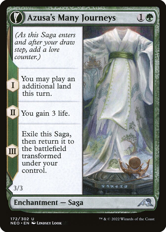 Azusa's Many Journeys // Likeness of the Seeker - NEO 172  (Foil)