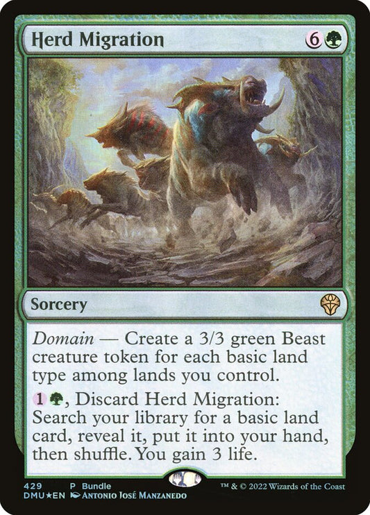 Herd Migration - DMU 429  (Foil)