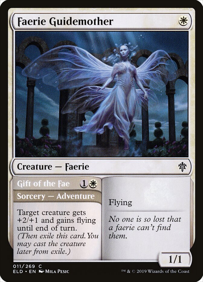 Faerie Guidemother // Gift of the Fae - Throne of Eldraine 11 (Foil)