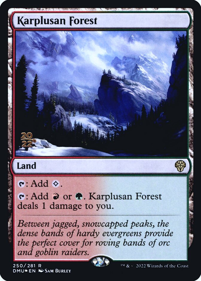 Karplusan Forest - PDMU 250s  (Foil)
