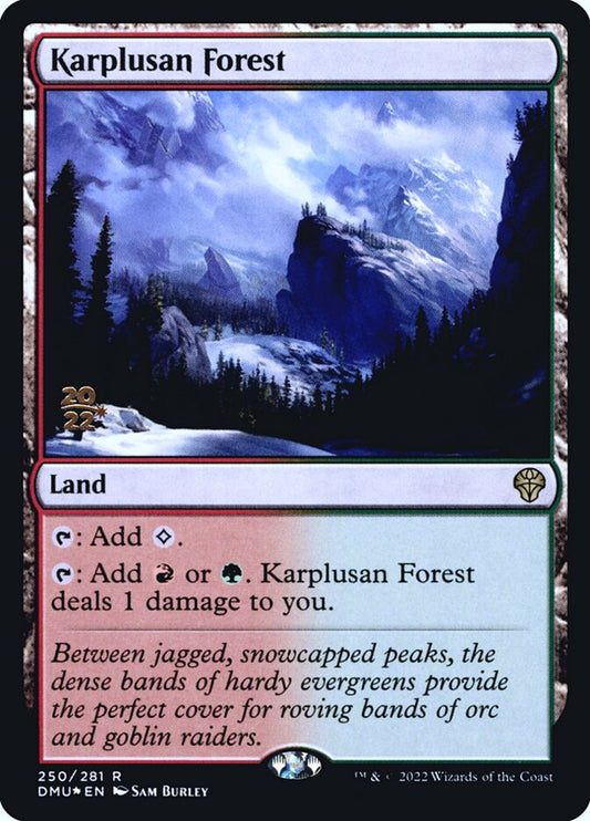 Karplusan Forest - PDMU 250s  (Foil)