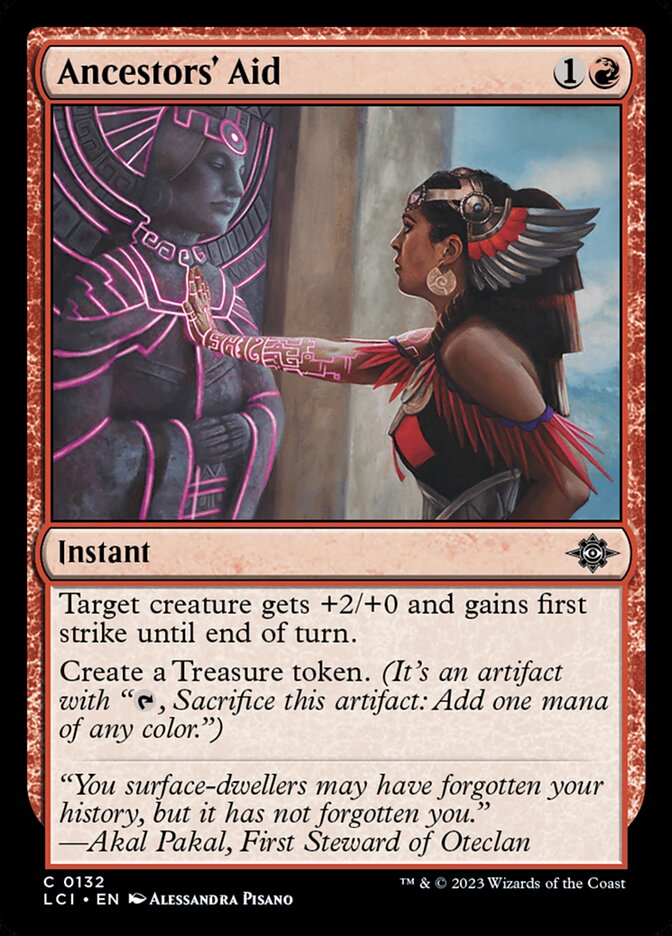 Ancestors' Aid - The Lost Caverns of Ixalan 132