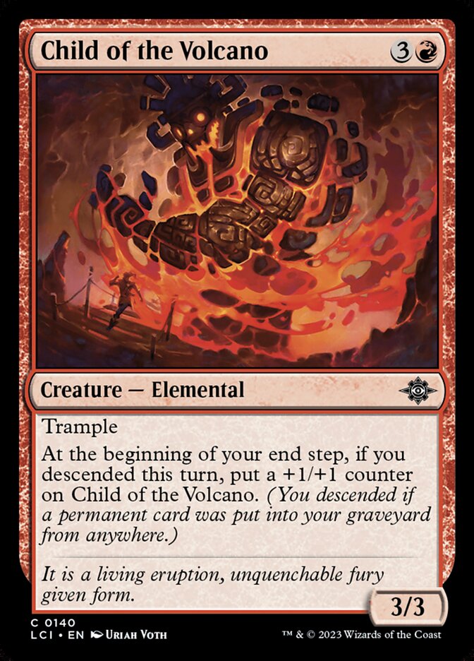Child of the Volcano - The Lost Caverns of Ixalan 140 (Foil)