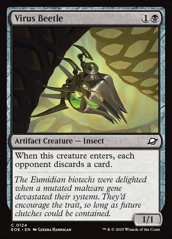 Virus Beetle - Edge of Eternities 124