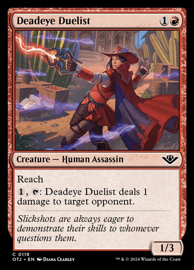 Deadeye Duelist - Outlaws of Thunder Junction 119
