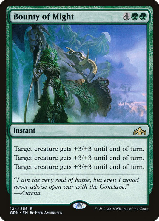 Bounty of Might - Guilds of Ravnica 124