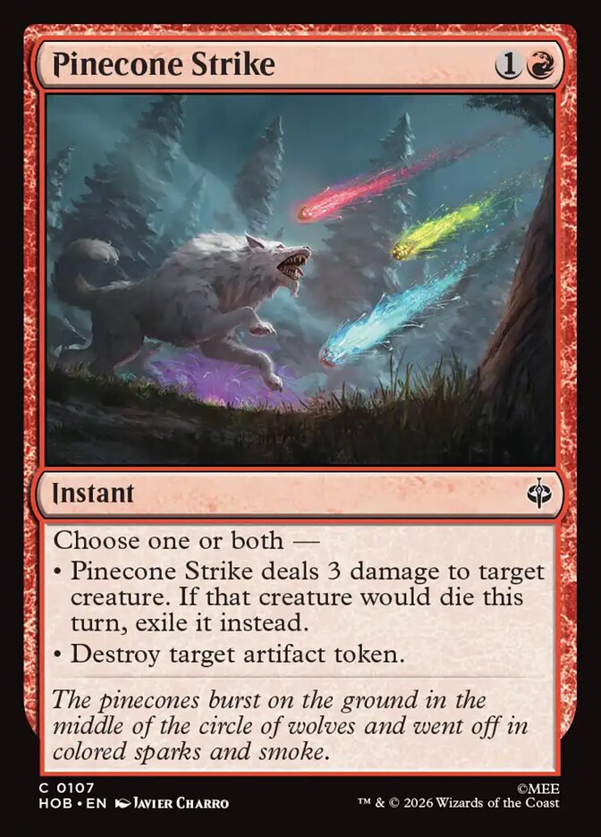 Pinecone Strike - The Hobbit 107 (Foil)
