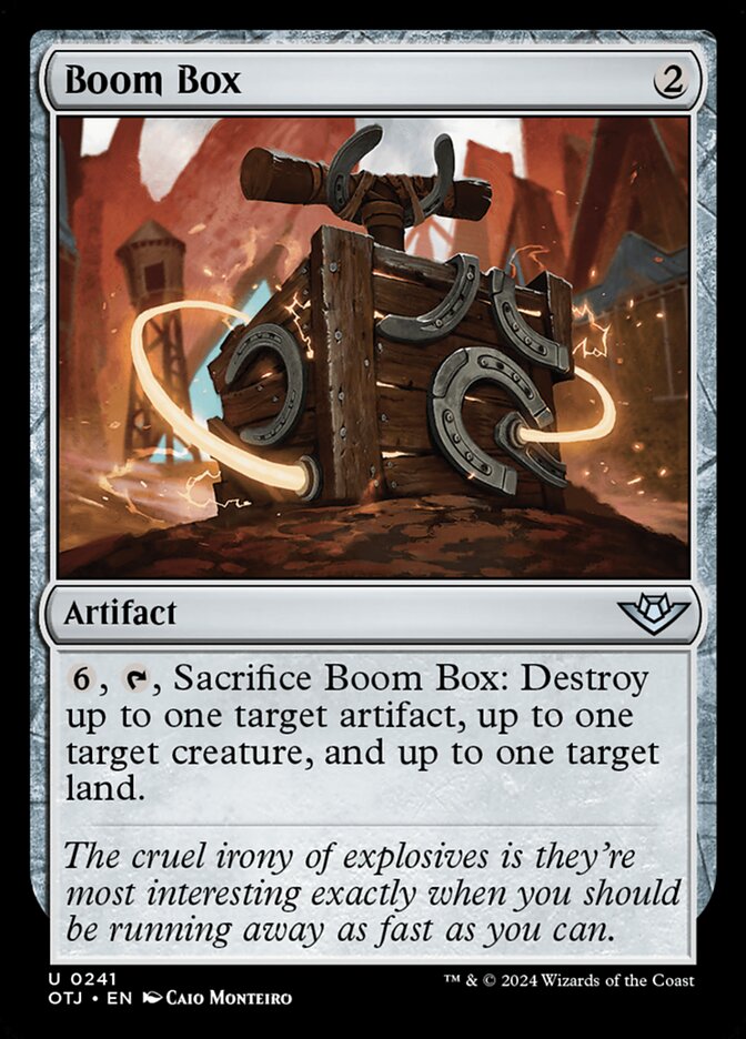 Boom Box - Outlaws of Thunder Junction 241 (Foil)