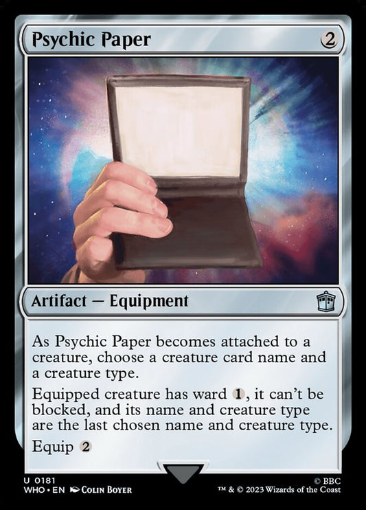 Psychic Paper - WHO 181