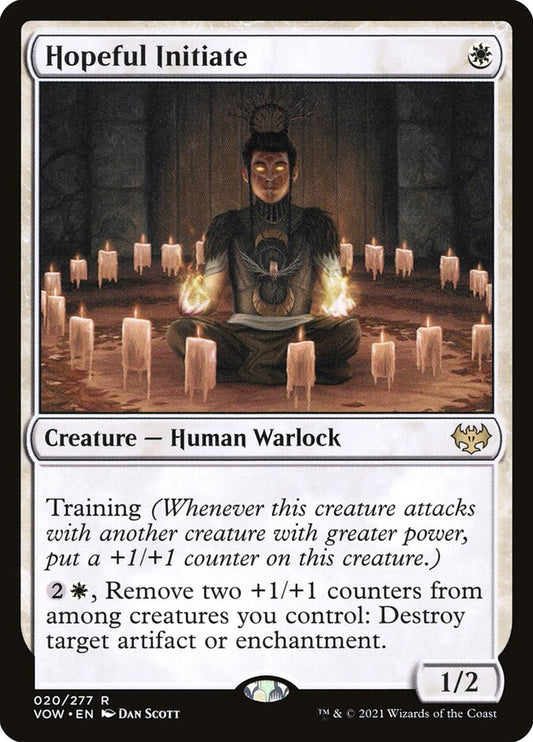 Hopeful Initiate - VOW 20  (Foil)
