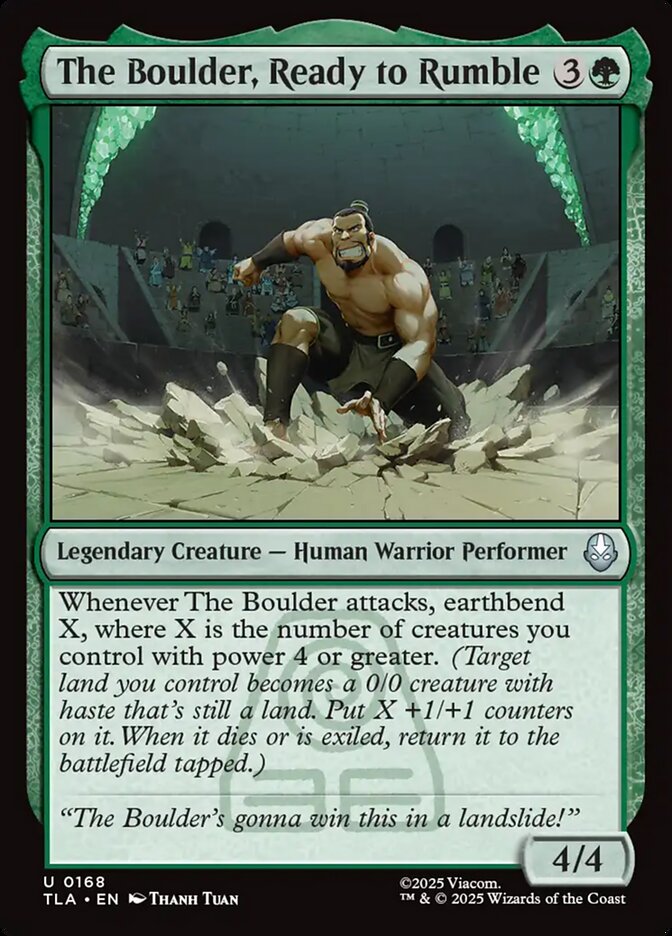 The Boulder, Ready to Rumble - TLA 168  (Foil)
